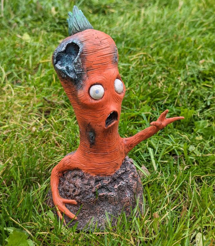 Carrot Zombie Ornament - Image 3