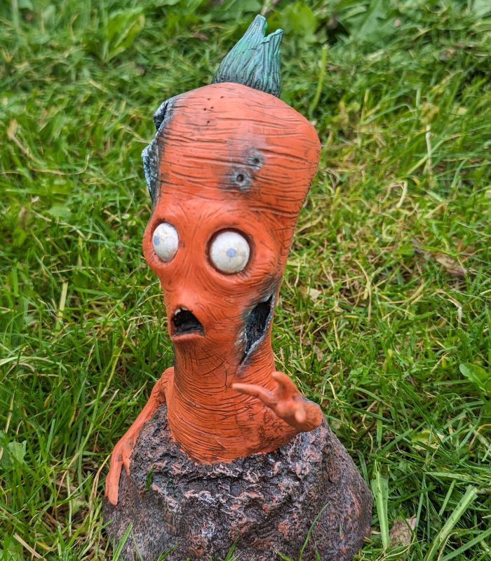 Carrot Zombie Ornament - Image 2