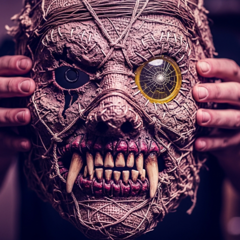 How a Handmade Horror Mask Is Made: From First Idea to Finished Piece