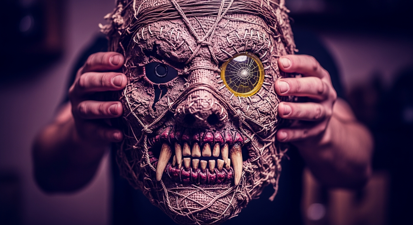 How a Handmade Horror Mask Is Made: From First Idea to Finished Piece