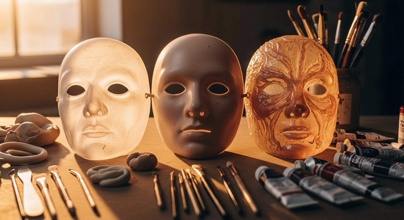 Mask-Making Materials Explained: Latex vs Silicone vs Gelatin