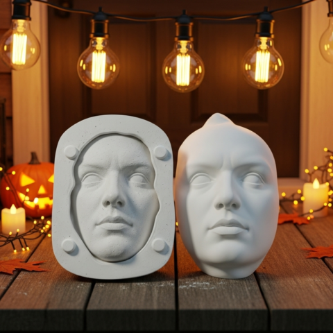 Mould-Making for Mask Makers: Plaster, Silicone and 3D-Printed Moulds