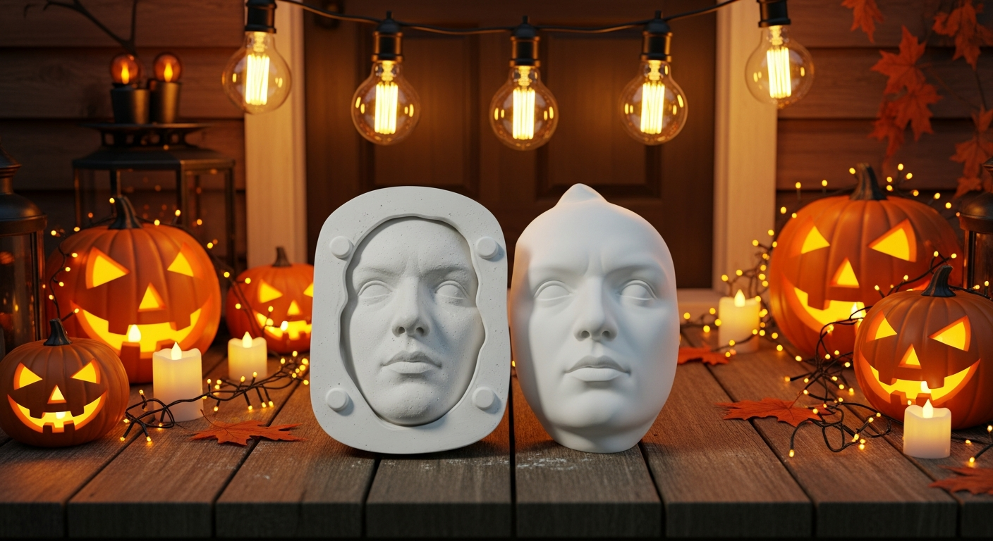 Mould-Making for Mask Makers: Plaster, Silicone and 3D-Printed Moulds