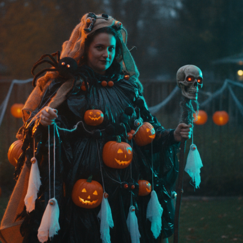 diy halloween decorations outdoor scary: 7 Spooky Budget DIYs