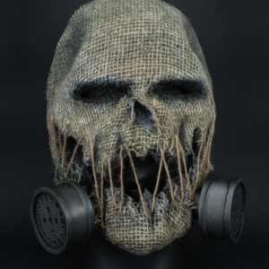 Gas Mask Scarecrow