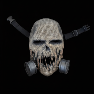 Gas Mask Scarecrow