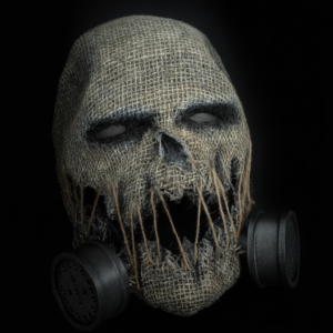 Gas Mask Scarecrow